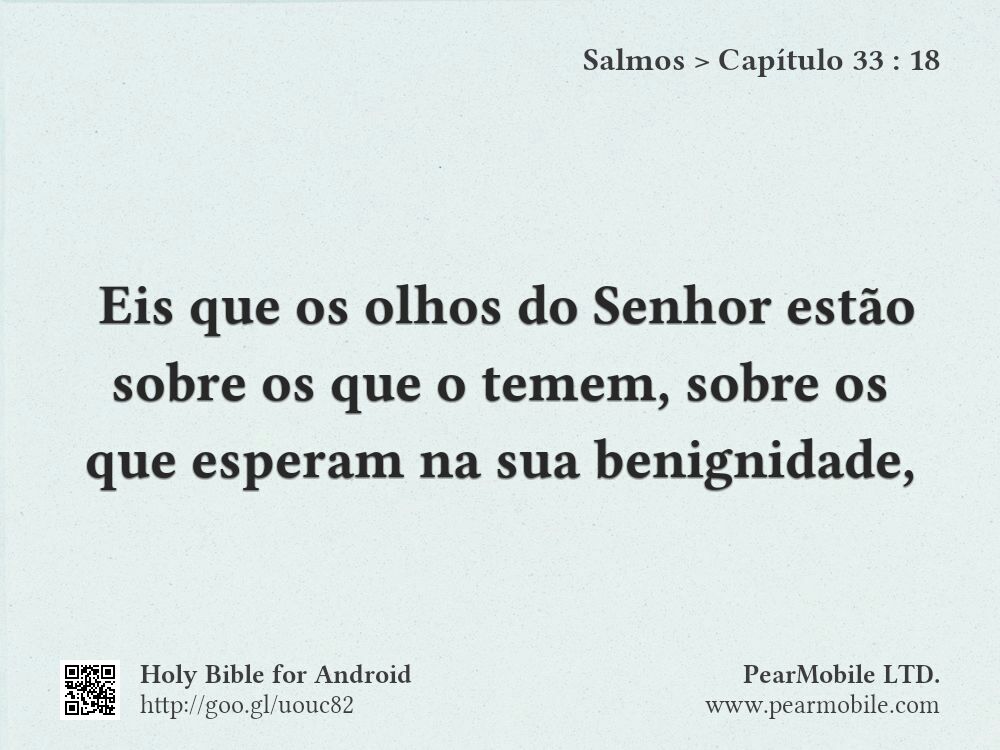 Salmos, Capítulo 33:18